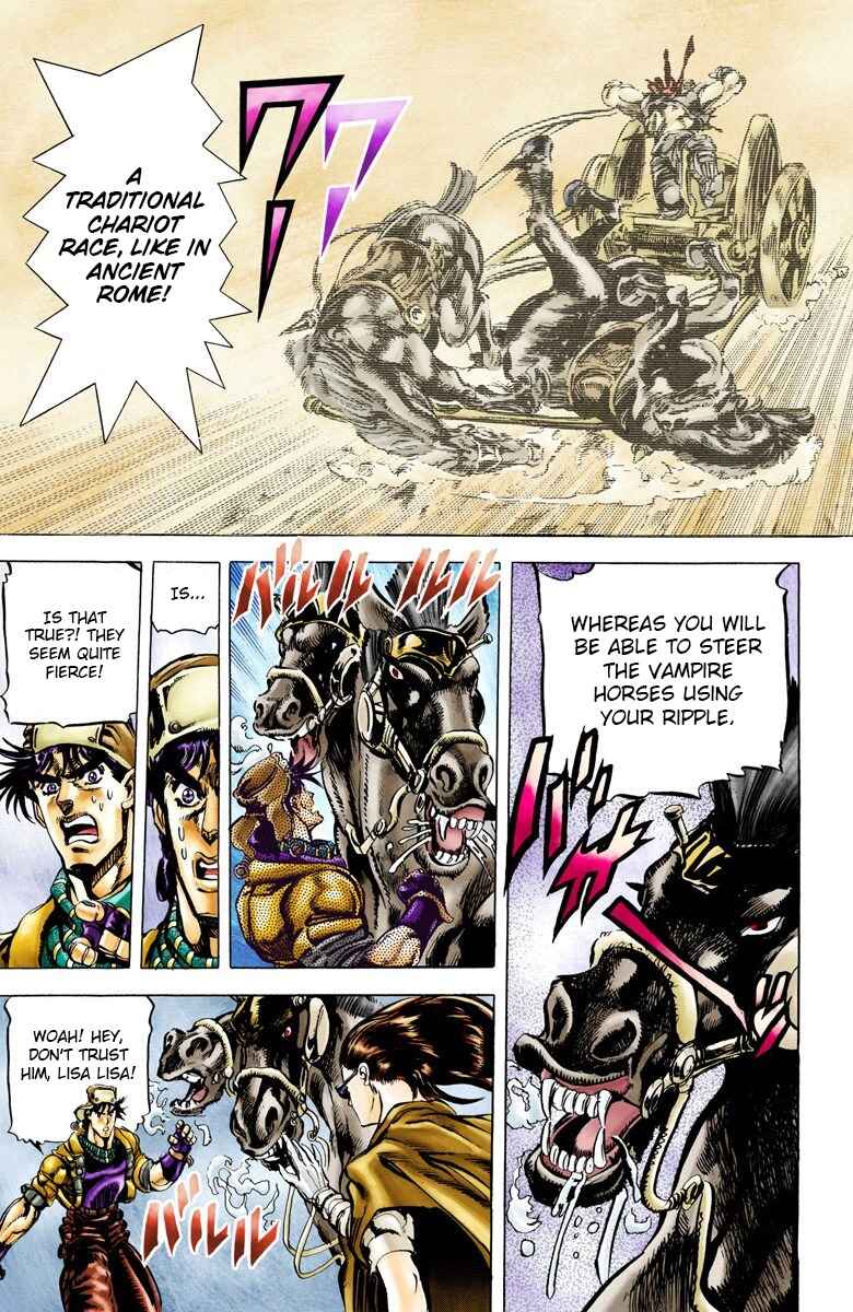 Page 15 Chapter 53 JoJos Bizarre Adventure, Part 2: Battle Tendency (Official Colored)
