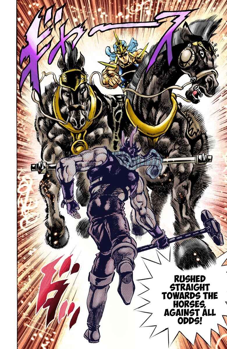 Page 13 Chapter 55 JoJos Bizarre Adventure, Part 2: Battle Tendency (Official Colored)