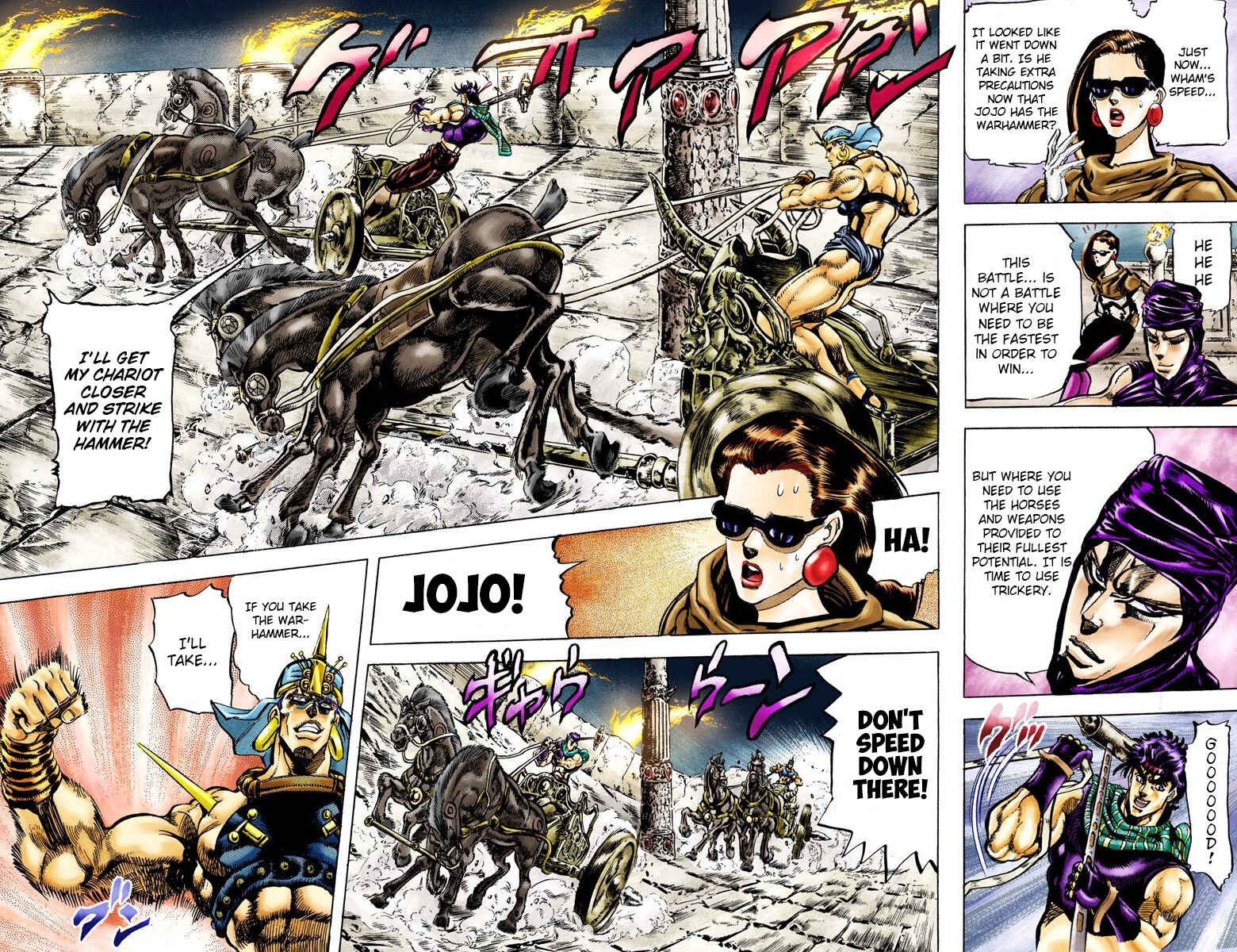 Page 4 Chapter 55 JoJos Bizarre Adventure, Part 2: Battle Tendency (Official Colored)