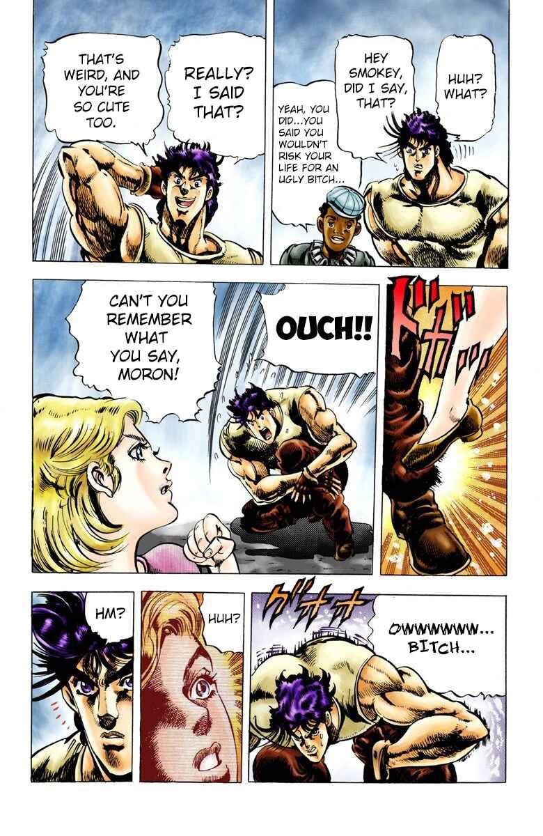 Page 17 Chapter 8 JoJos Bizarre Adventure, Part 2: Battle Tendency (Official Colored)