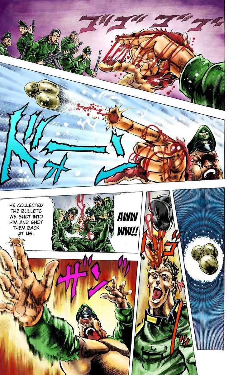 Page 11 Chapter 13 JoJos Bizarre Adventure, Part 2: Battle Tendency (Official Colored)