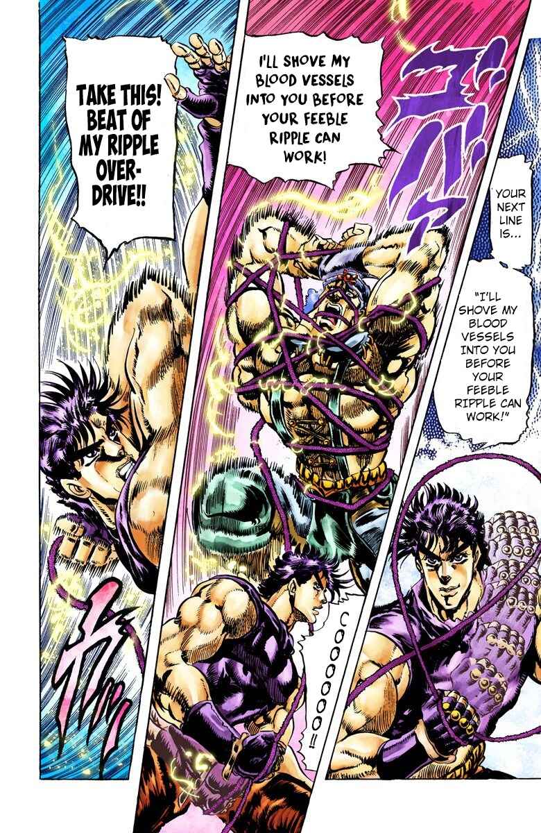 Page 11 Chapter 36 JoJos Bizarre Adventure, Part 2: Battle Tendency (Official Colored)