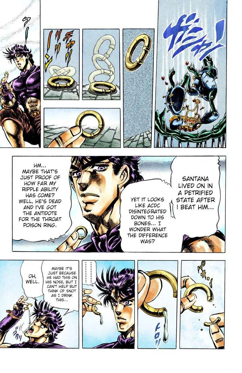 Page 15 Chapter 36 JoJos Bizarre Adventure, Part 2: Battle Tendency (Official Colored)