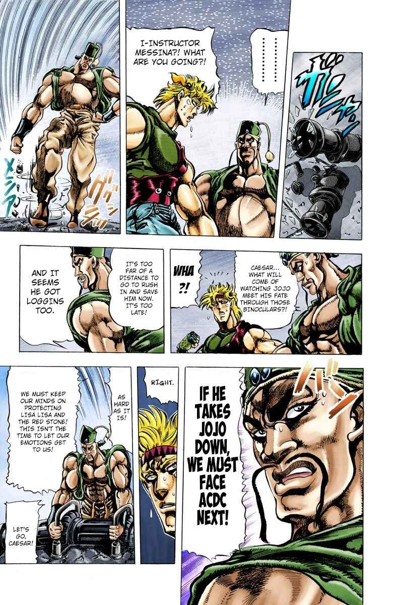 Page 4 Chapter 36 JoJos Bizarre Adventure, Part 2: Battle Tendency (Official Colored)