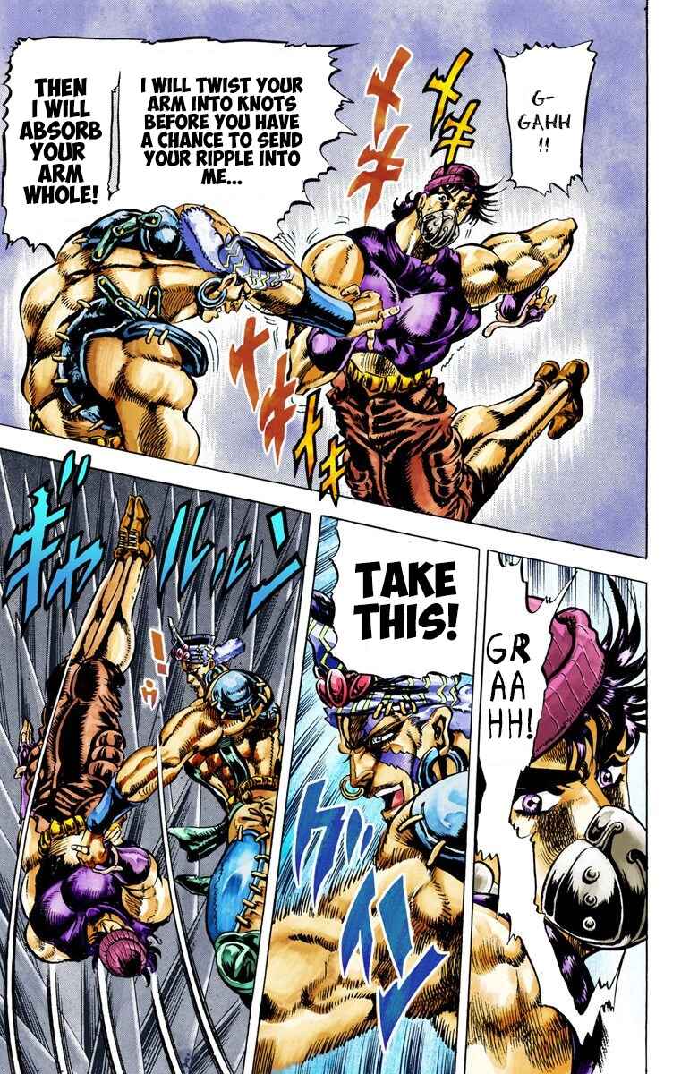 Page 14 Chapter 33 JoJos Bizarre Adventure, Part 2: Battle Tendency (Official Colored)