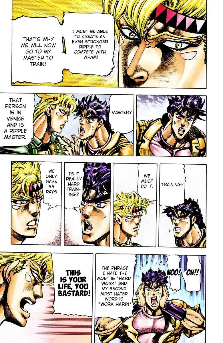 Page 10 Chapter 27 JoJos Bizarre Adventure, Part 2: Battle Tendency (Official Colored)