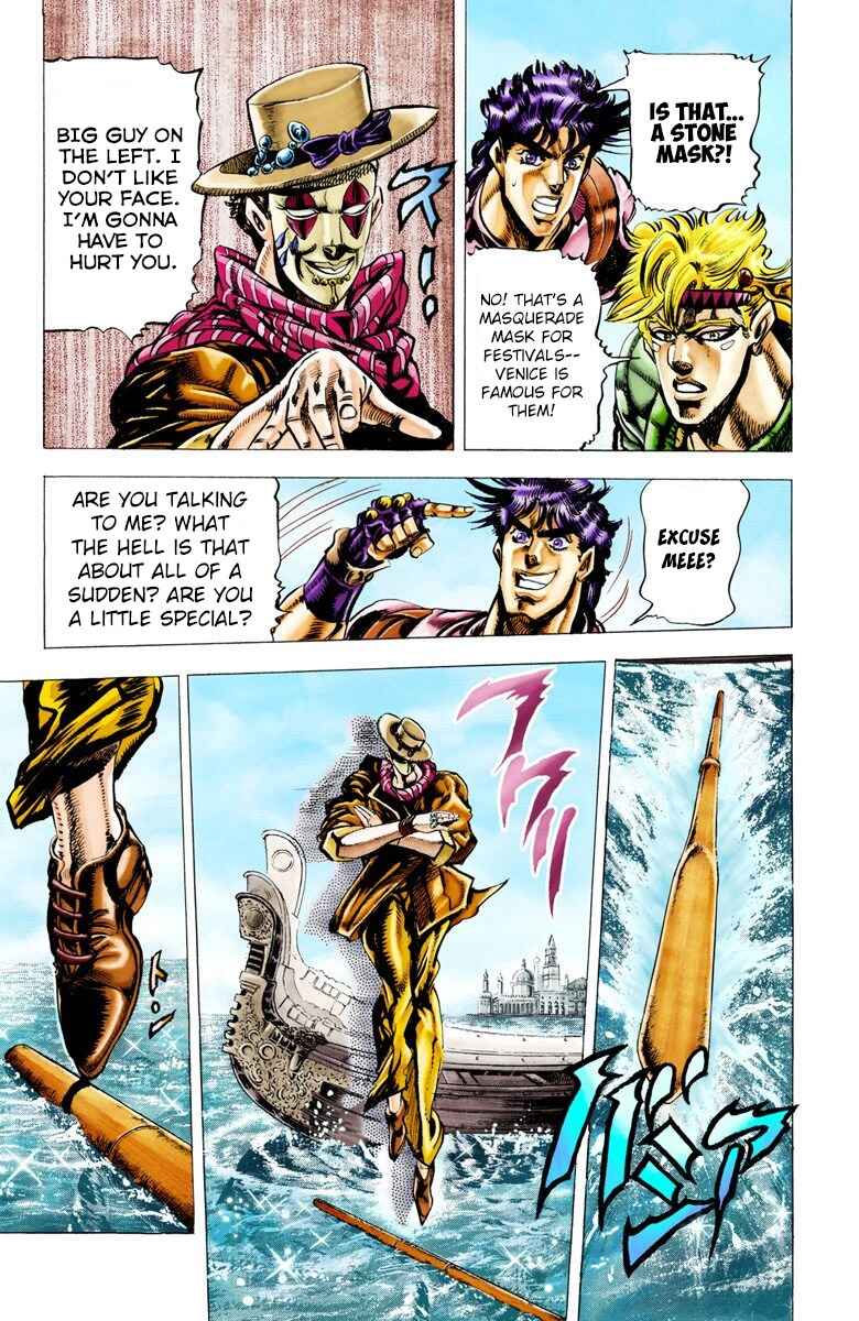 Page 14 Chapter 27 JoJos Bizarre Adventure, Part 2: Battle Tendency (Official Colored)