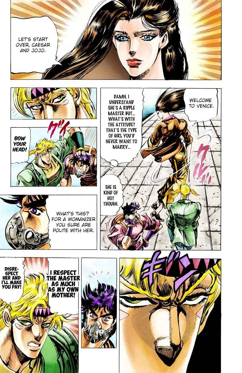 Page 12 Chapter 28 JoJos Bizarre Adventure, Part 2: Battle Tendency (Official Colored)