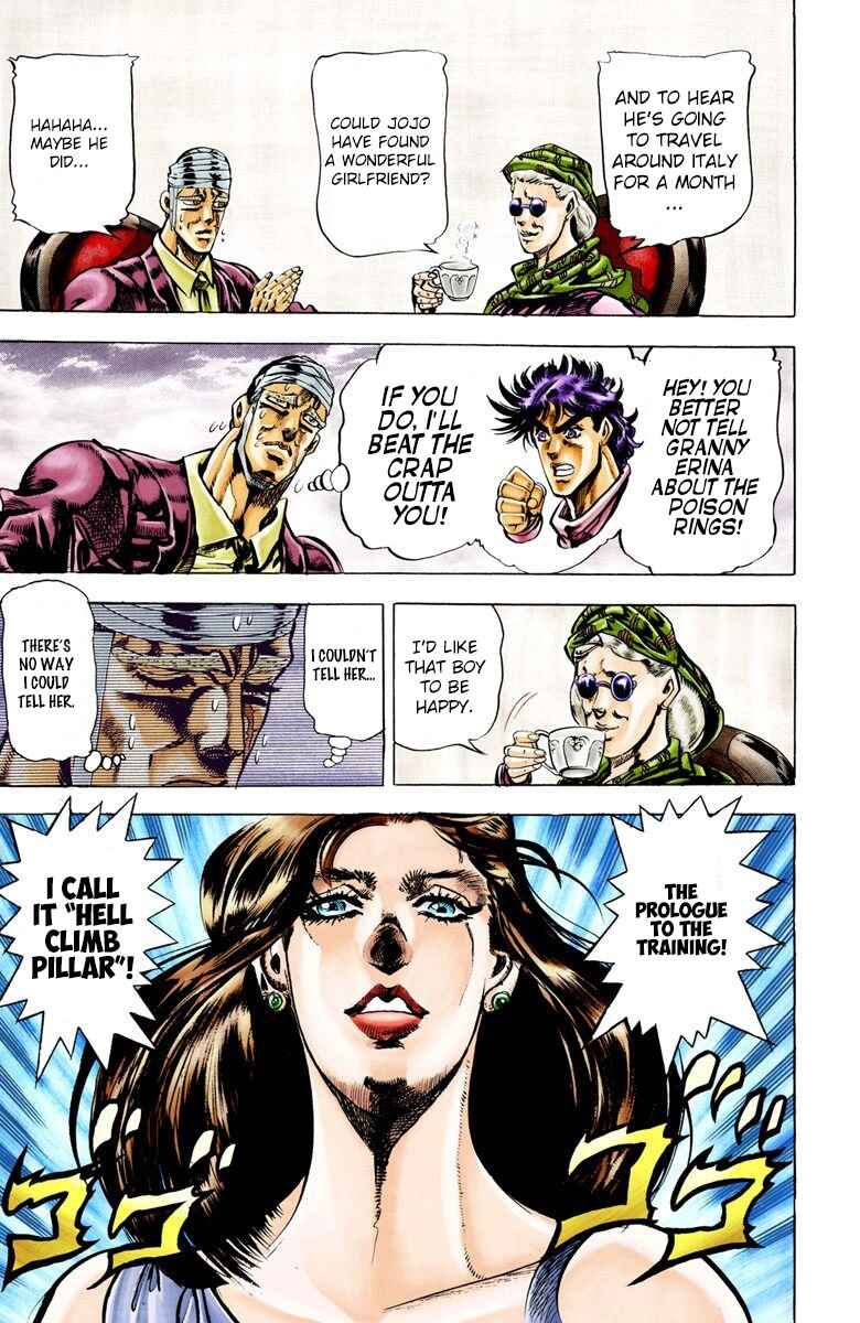 Page 15 Chapter 28 JoJos Bizarre Adventure, Part 2: Battle Tendency (Official Colored)