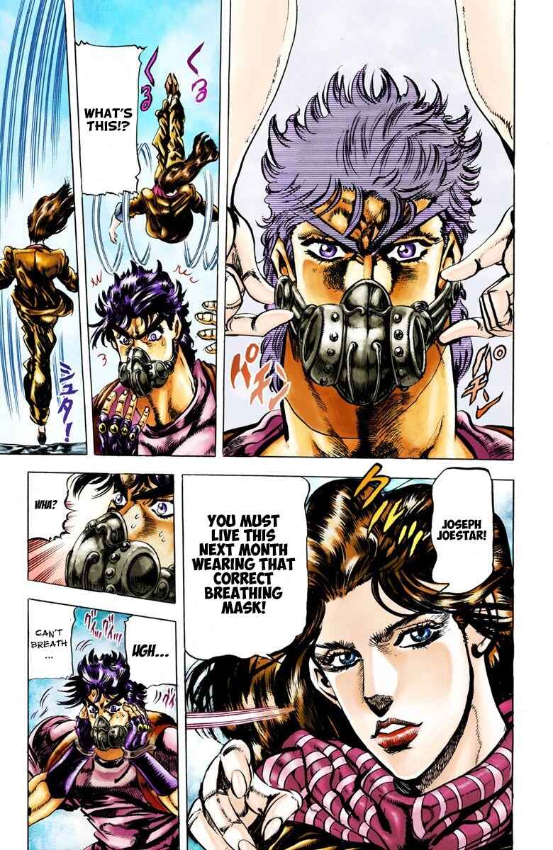 Page 8 Chapter 28 JoJos Bizarre Adventure, Part 2: Battle Tendency (Official Colored)