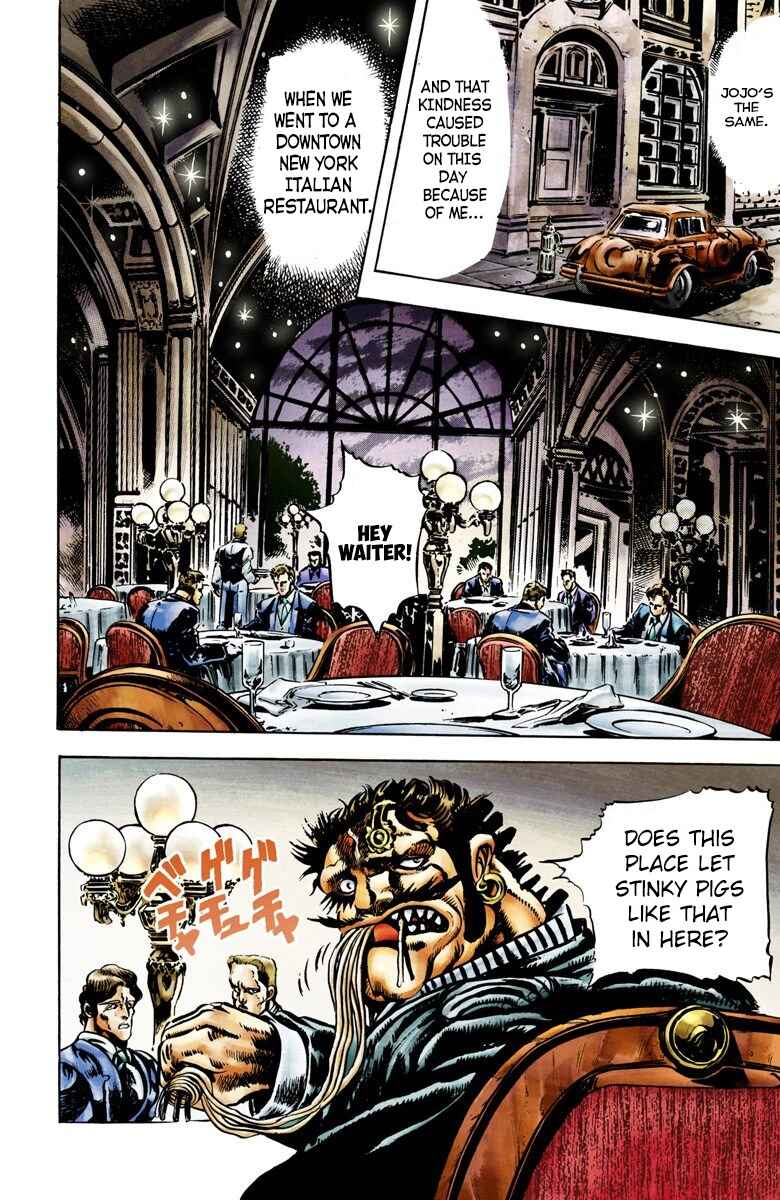 Page 8 Chapter 3 JoJos Bizarre Adventure, Part 2: Battle Tendency (Official Colored)