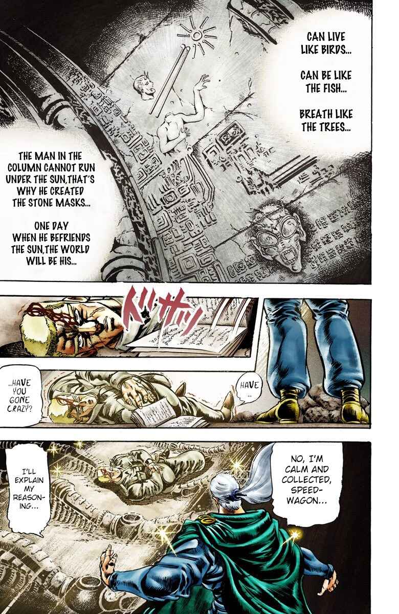 Page 10 Chapter 4 JoJos Bizarre Adventure, Part 2: Battle Tendency (Official Colored)