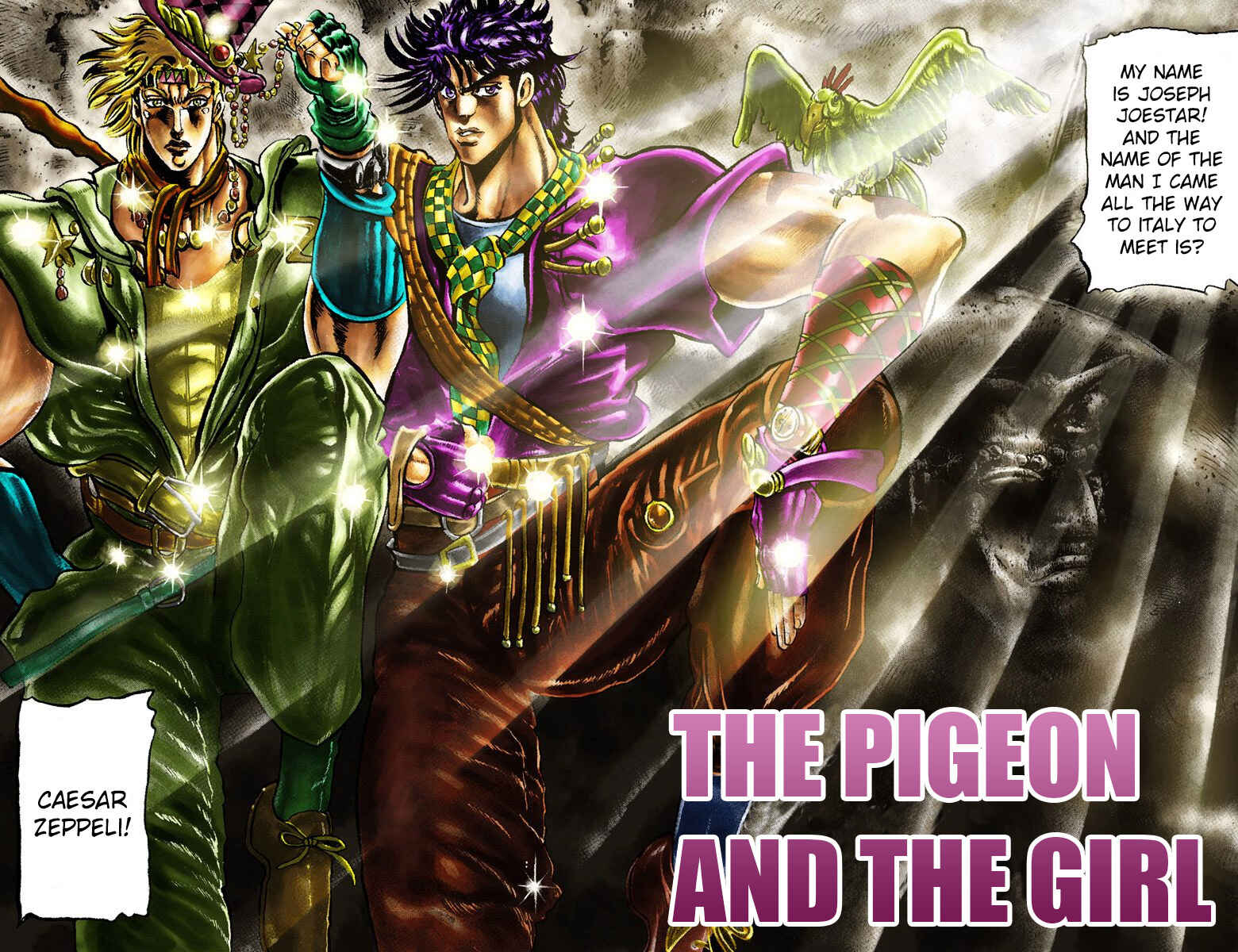 Page 1 Chapter 19 JoJos Bizarre Adventure, Part 2: Battle Tendency (Official Colored)