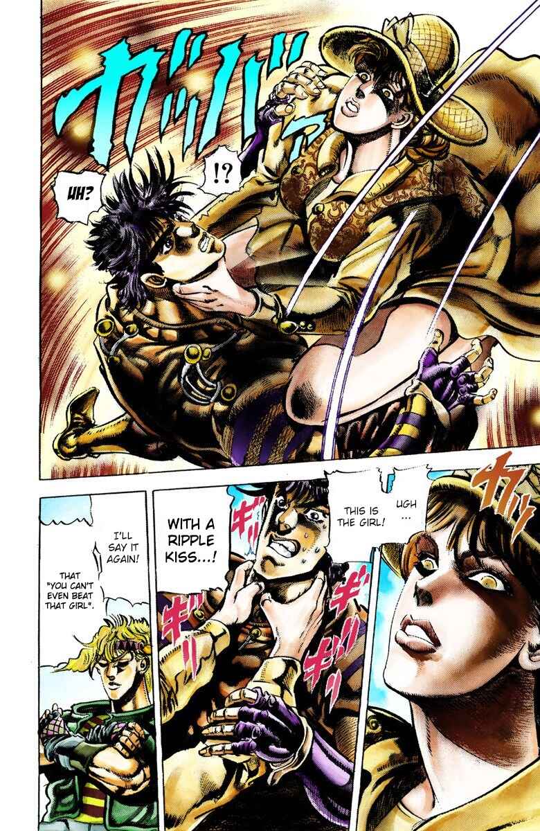 Page 8 Chapter 19 JoJos Bizarre Adventure, Part 2: Battle Tendency (Official Colored)