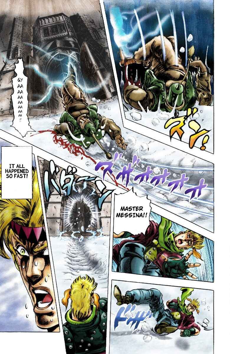 Page 11 Chapter 46 JoJos Bizarre Adventure, Part 2: Battle Tendency (Official Colored)
