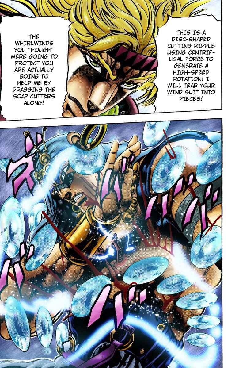 Page 19 Chapter 46 JoJos Bizarre Adventure, Part 2: Battle Tendency (Official Colored)