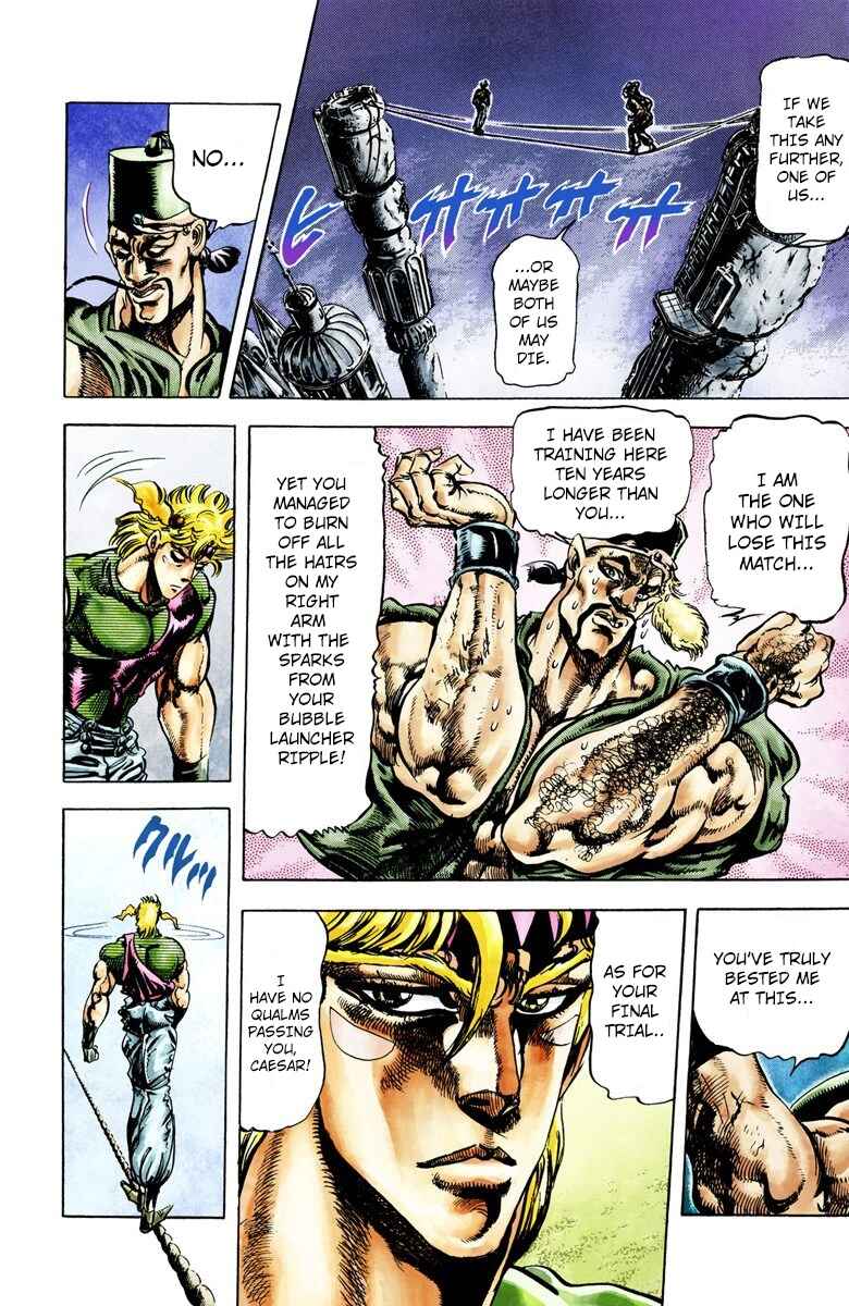 Page 4 Chapter 35 JoJos Bizarre Adventure, Part 2: Battle Tendency (Official Colored)