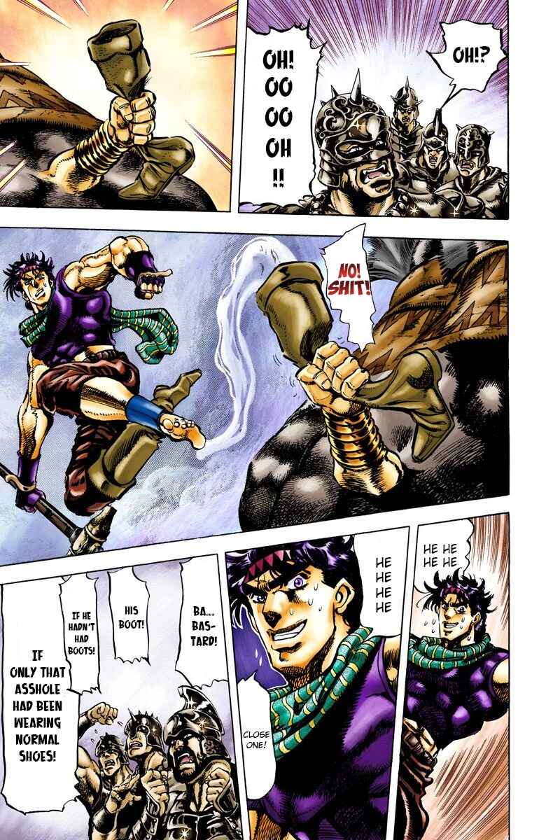 Page 4 Chapter 56 JoJos Bizarre Adventure, Part 2: Battle Tendency (Official Colored)