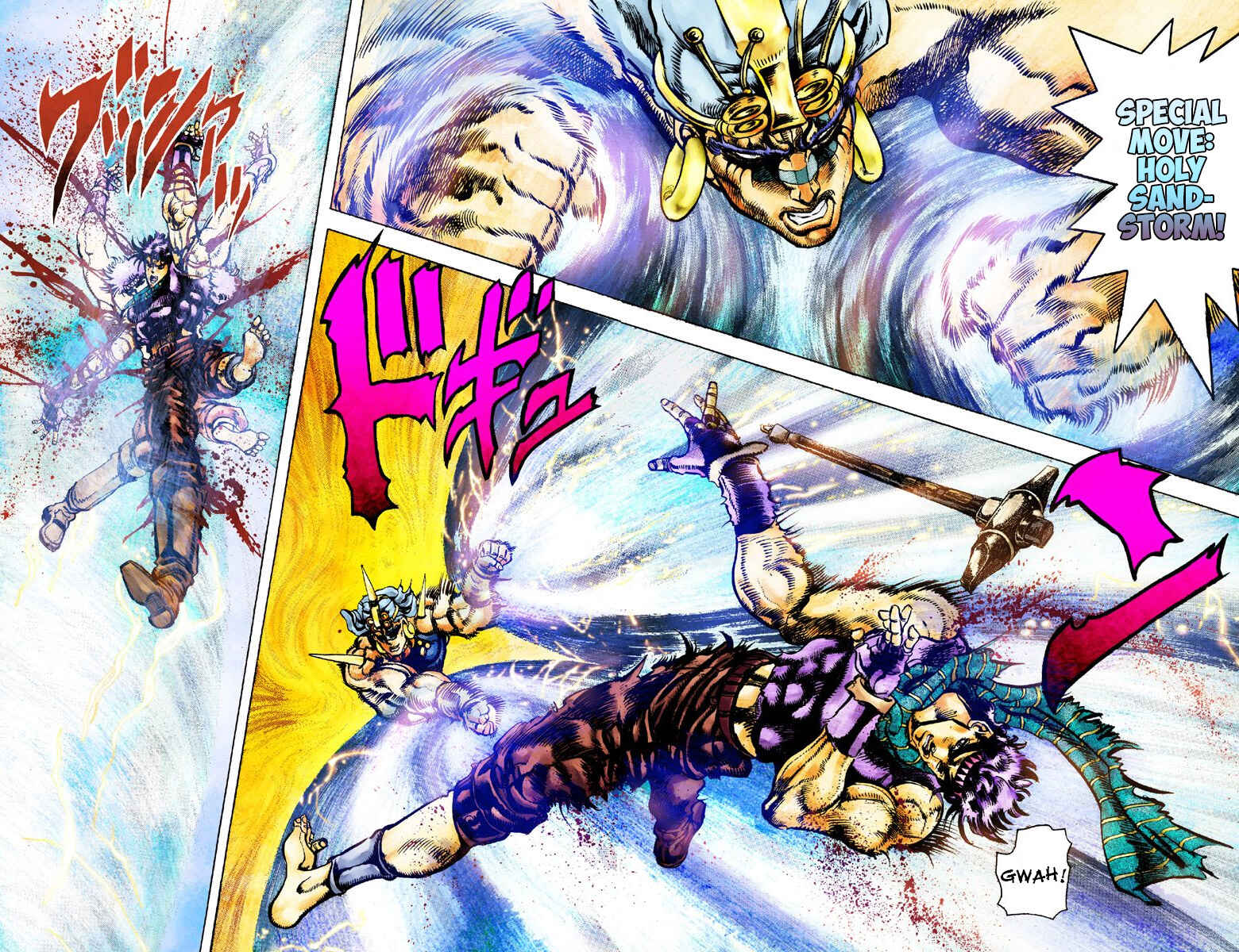 Page 9 Chapter 56 JoJos Bizarre Adventure, Part 2: Battle Tendency (Official Colored)