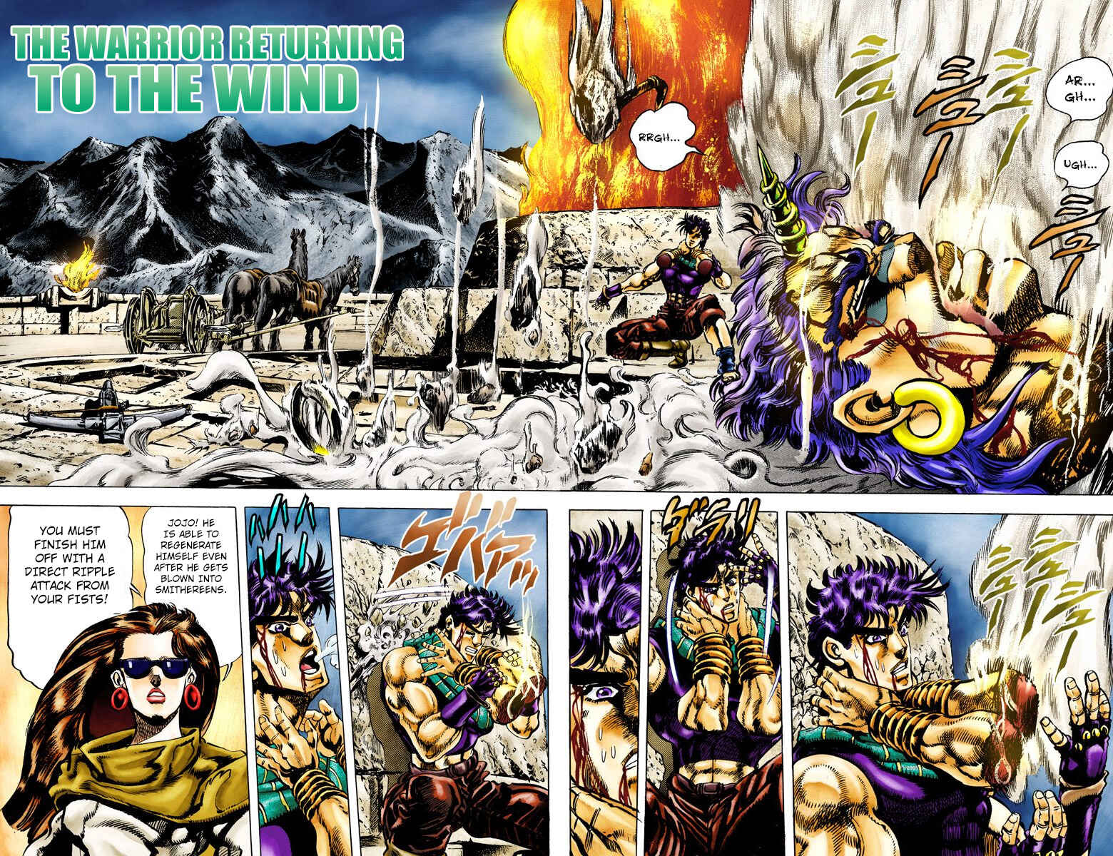 Page 2 Chapter 60 JoJos Bizarre Adventure, Part 2: Battle Tendency (Official Colored)