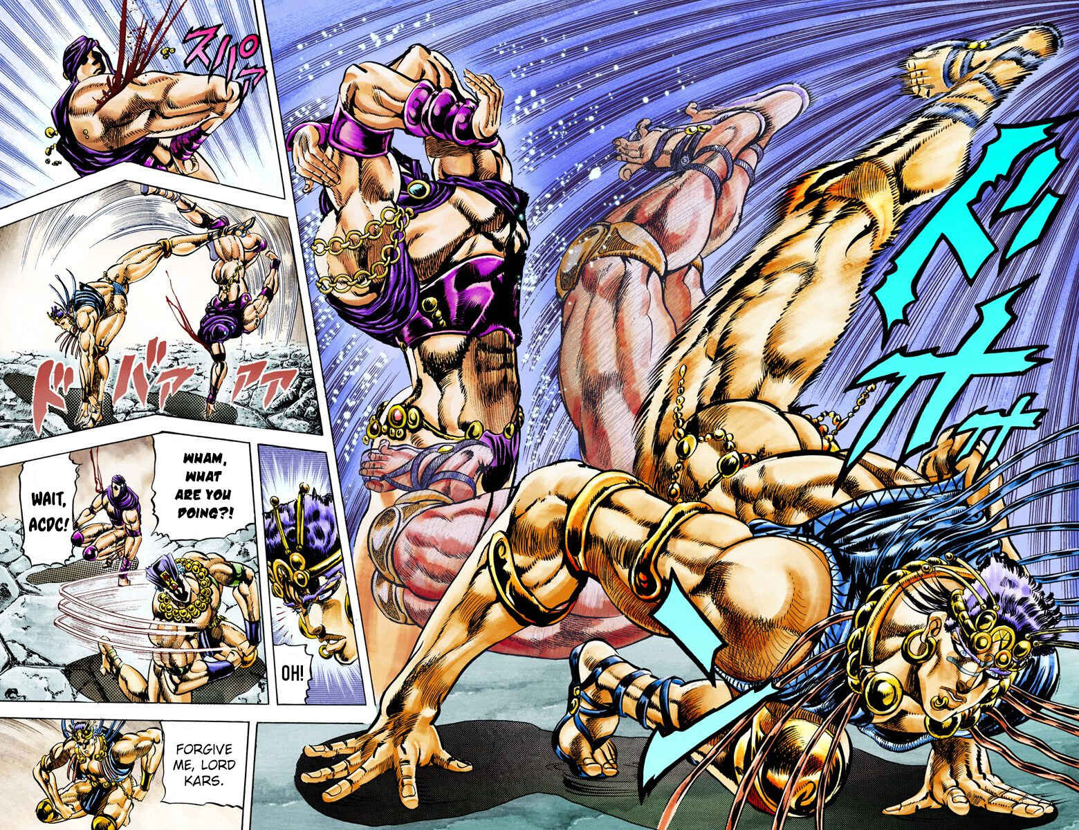 Page 4 Chapter 22 JoJos Bizarre Adventure, Part 2: Battle Tendency (Official Colored)