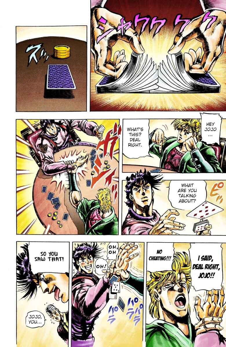 Page 4 Chapter 21 JoJos Bizarre Adventure, Part 2: Battle Tendency (Official Colored)