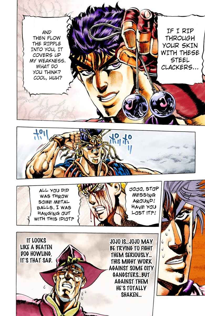 Page 4 Chapter 24 JoJos Bizarre Adventure, Part 2: Battle Tendency (Official Colored)