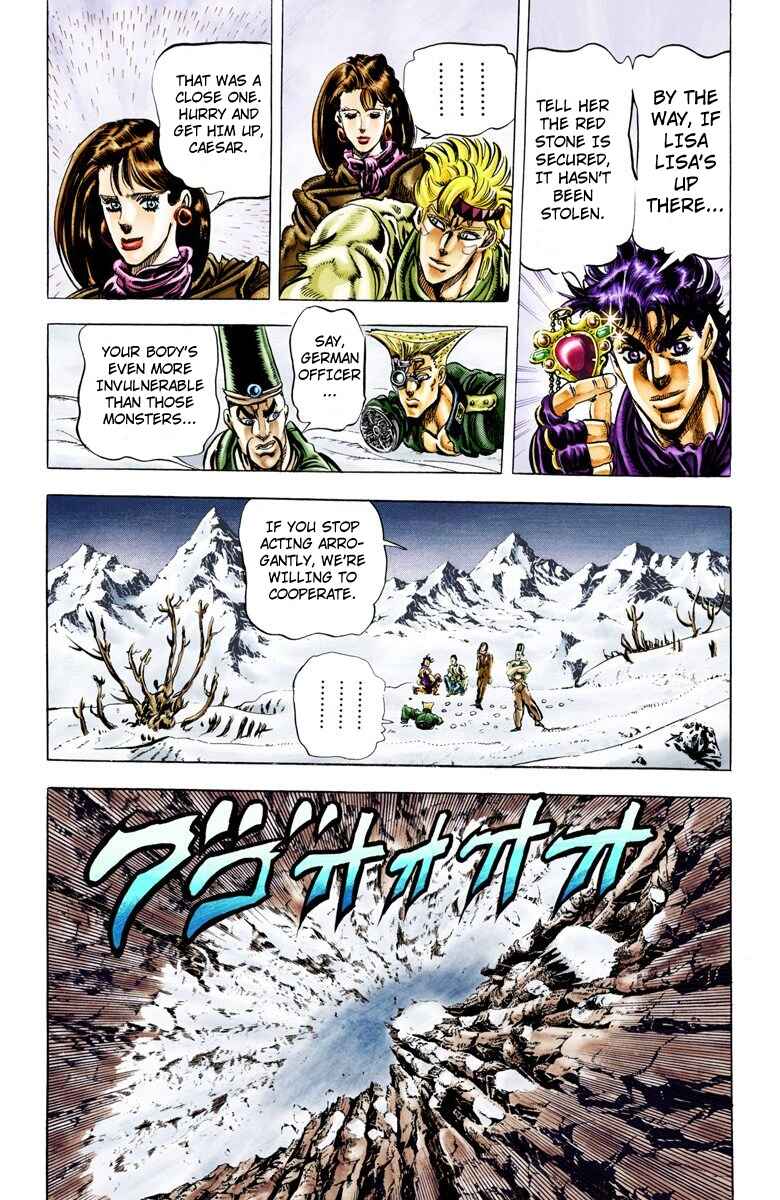 Page 16 Chapter 43 JoJos Bizarre Adventure, Part 2: Battle Tendency (Official Colored)