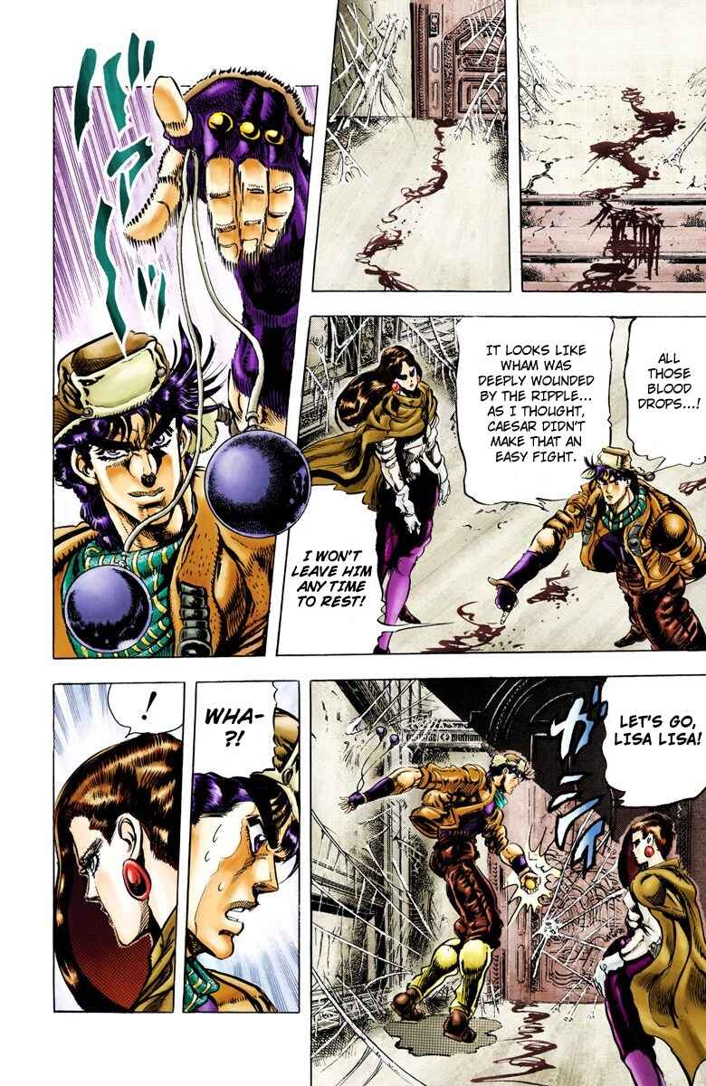Page 4 Chapter 50 JoJos Bizarre Adventure, Part 2: Battle Tendency (Official Colored)