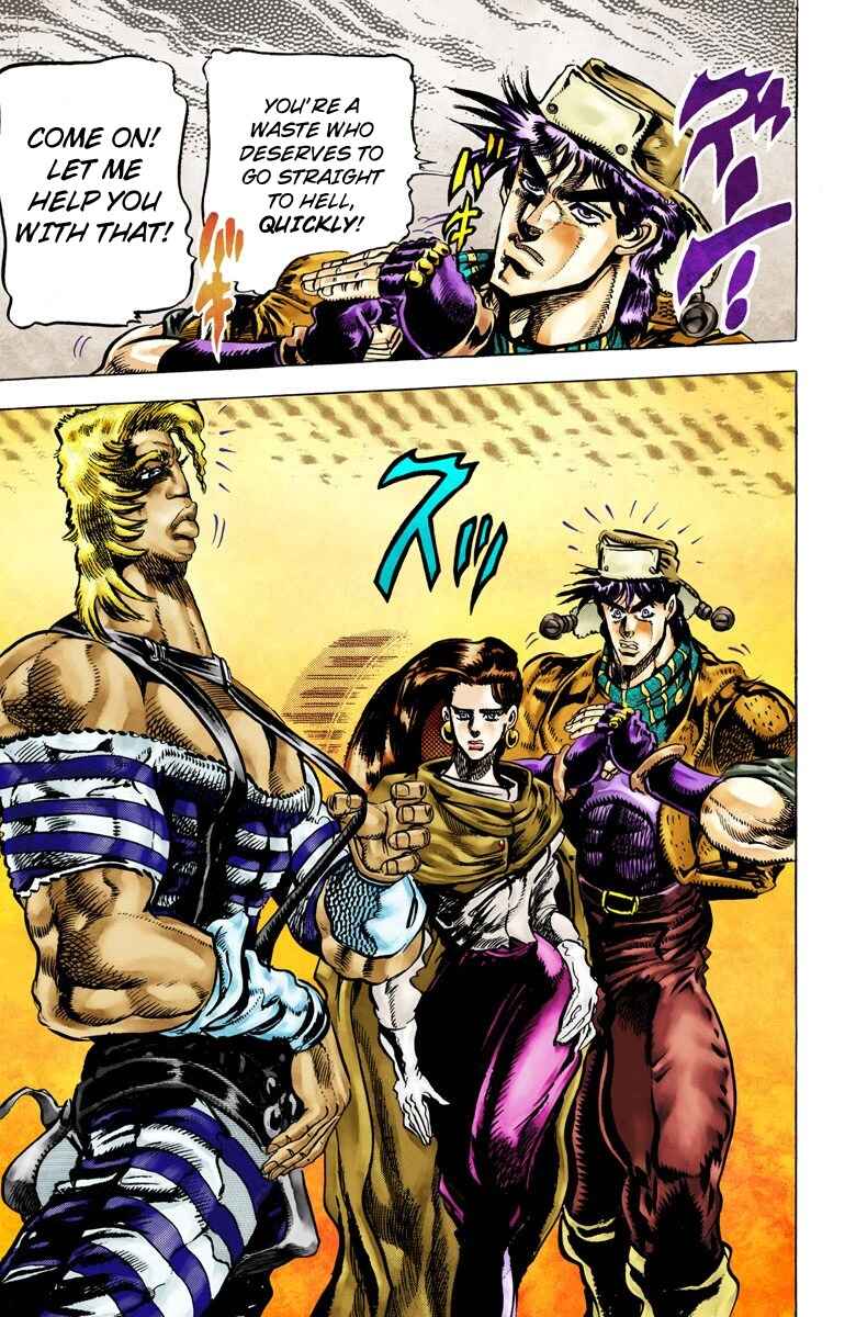 Page 9 Chapter 50 JoJos Bizarre Adventure, Part 2: Battle Tendency (Official Colored)