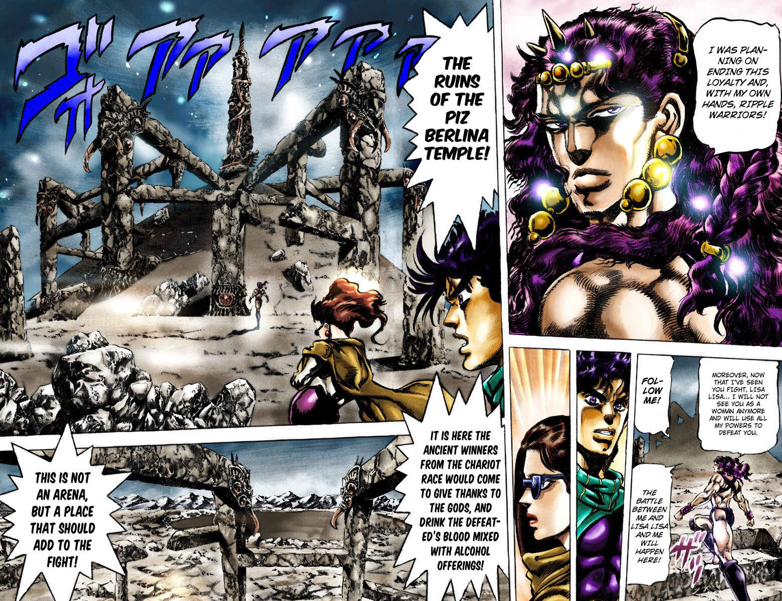 Page 8 Chapter 61 JoJos Bizarre Adventure, Part 2: Battle Tendency (Official Colored)