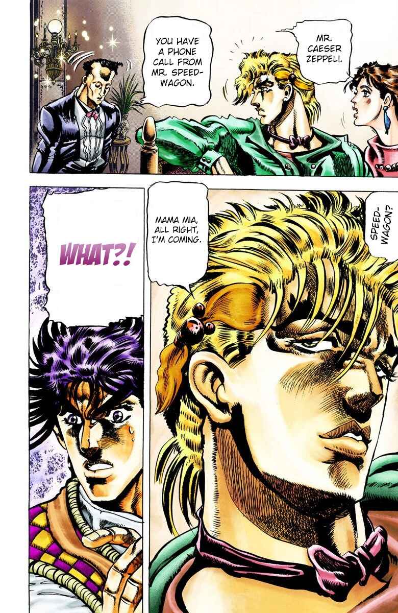 Page 17 Chapter 18 JoJos Bizarre Adventure, Part 2: Battle Tendency (Official Colored)