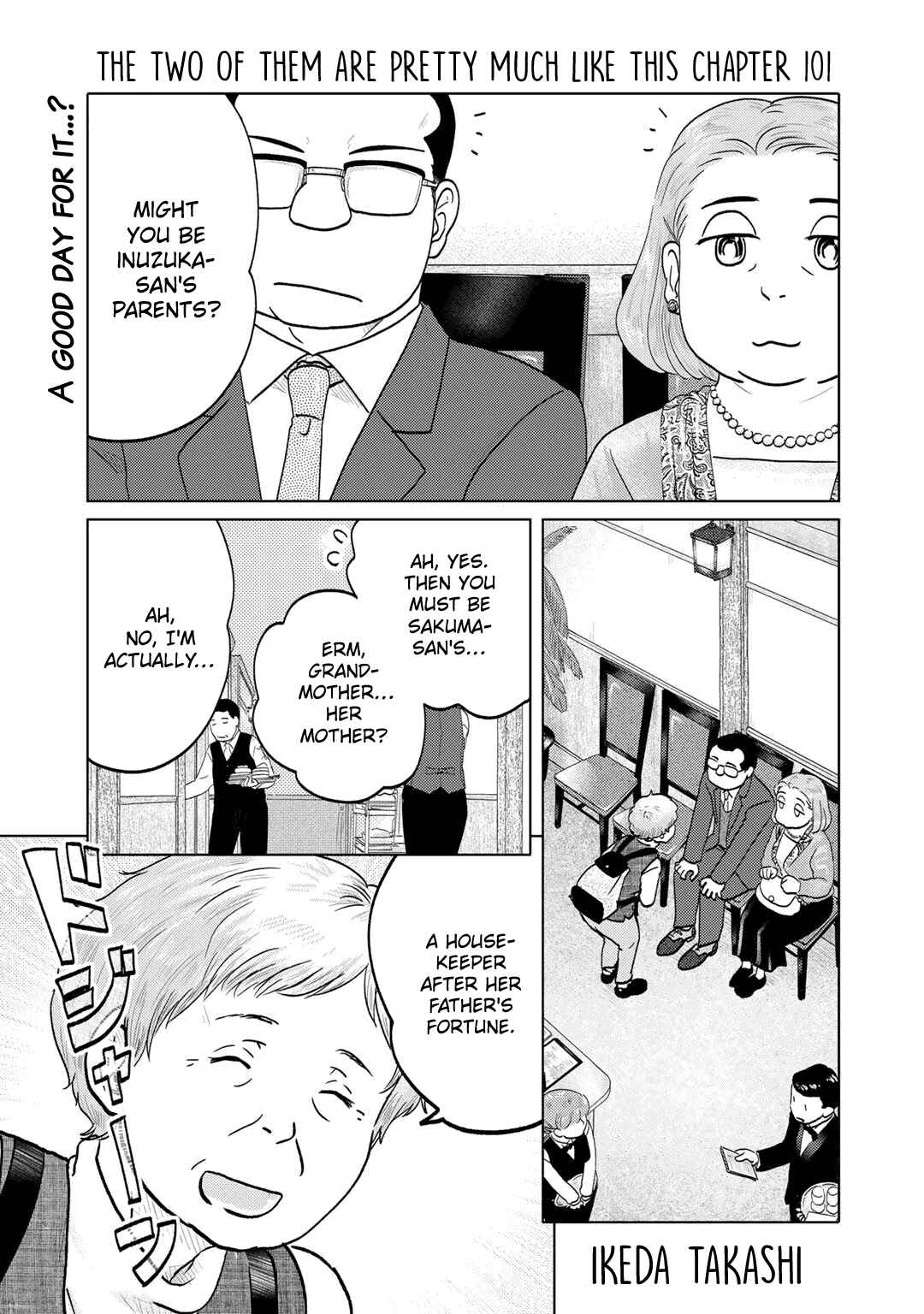 Page 1 Chapter 101 The Two of Them Are Pretty Much Like This