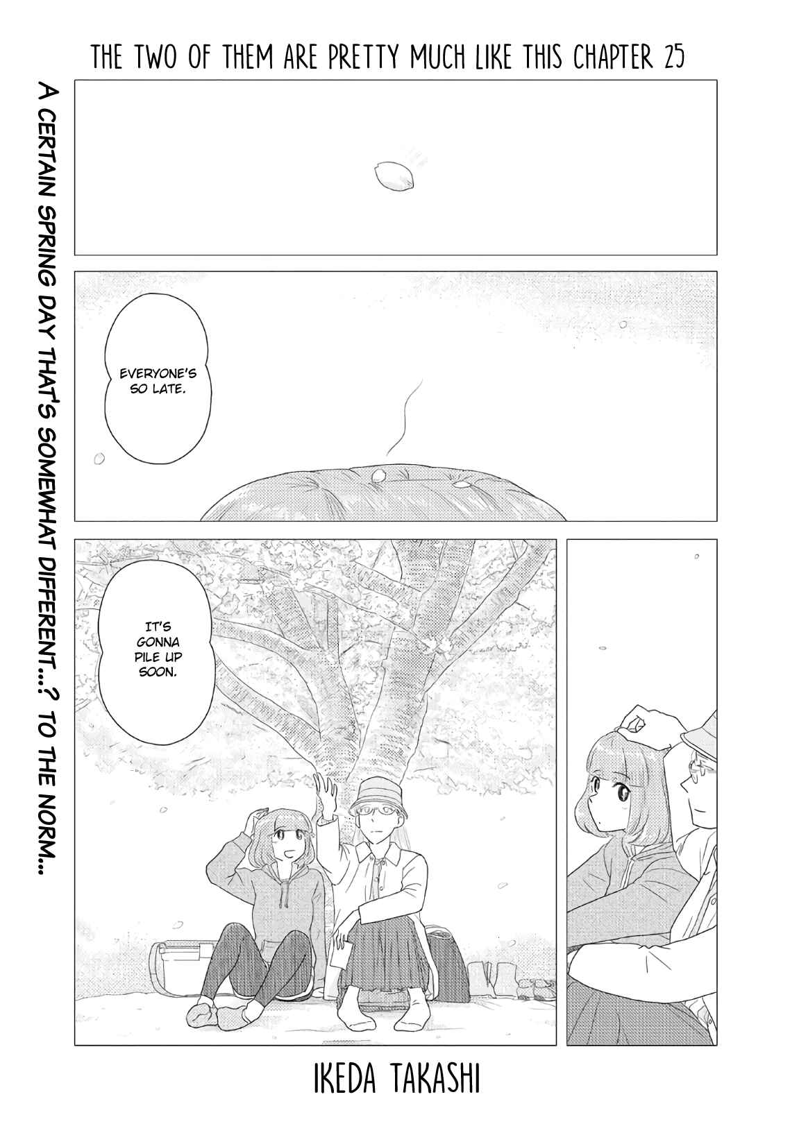 Page 1 Chapter 25 The Two of Them Are Pretty Much Like This