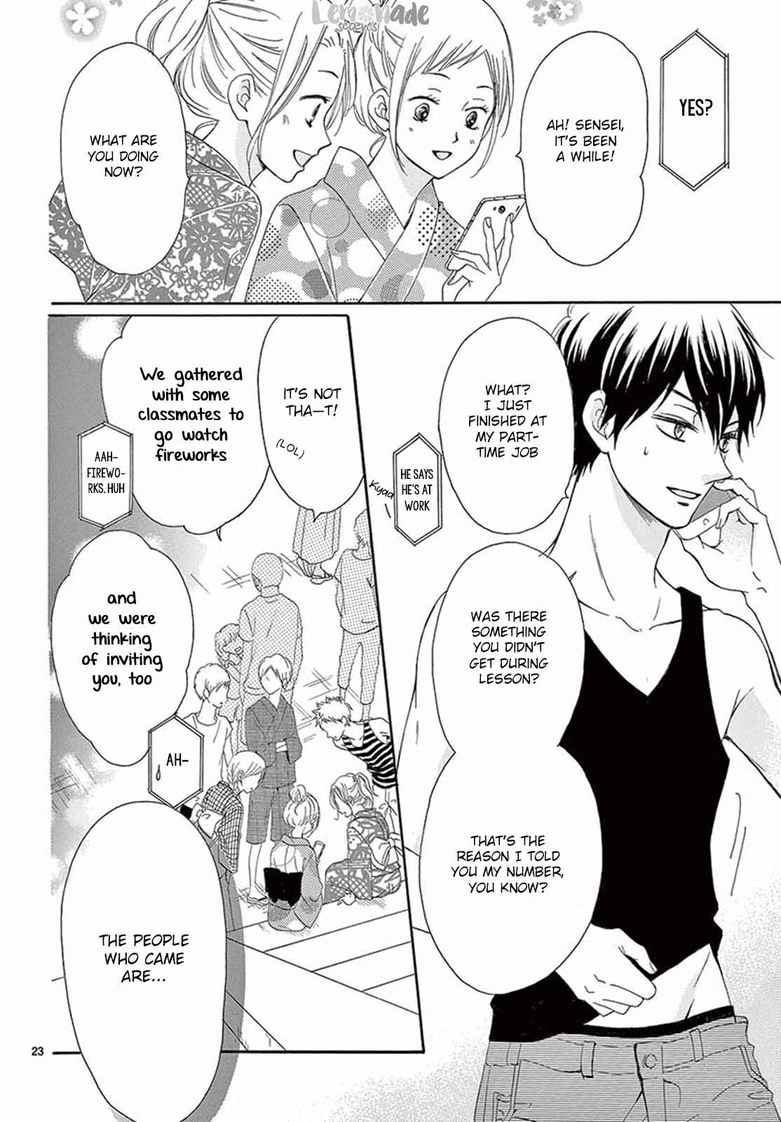 Page 23 Chapter 11 Koi ni Naranai Wake ga Nai