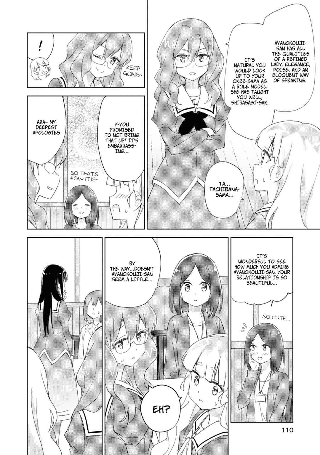 Page 10 Chapter 8 Yuri is My Job! Official Comic Anthology