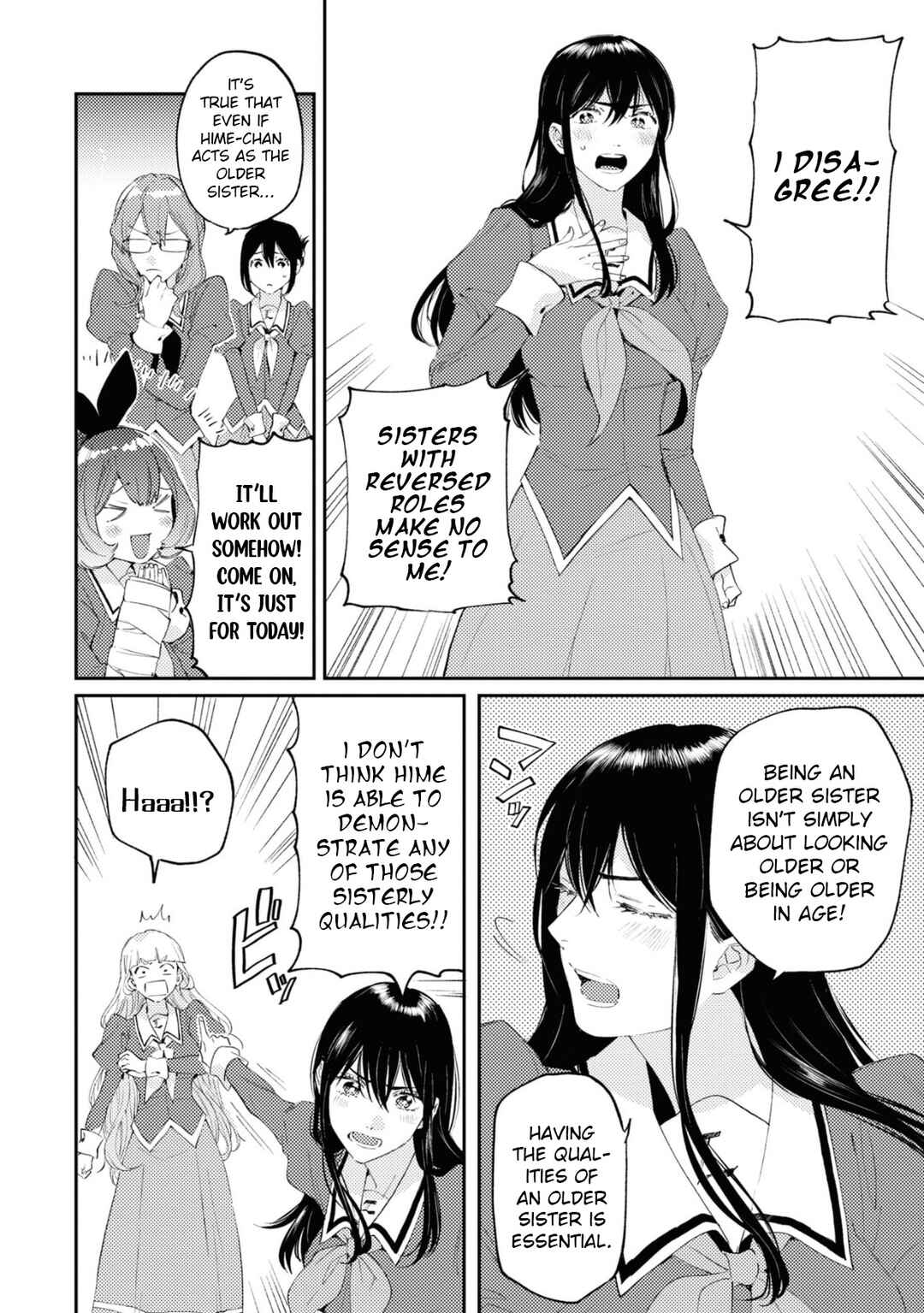 Page 4 Chapter 2 Yuri is My Job! Official Comic Anthology