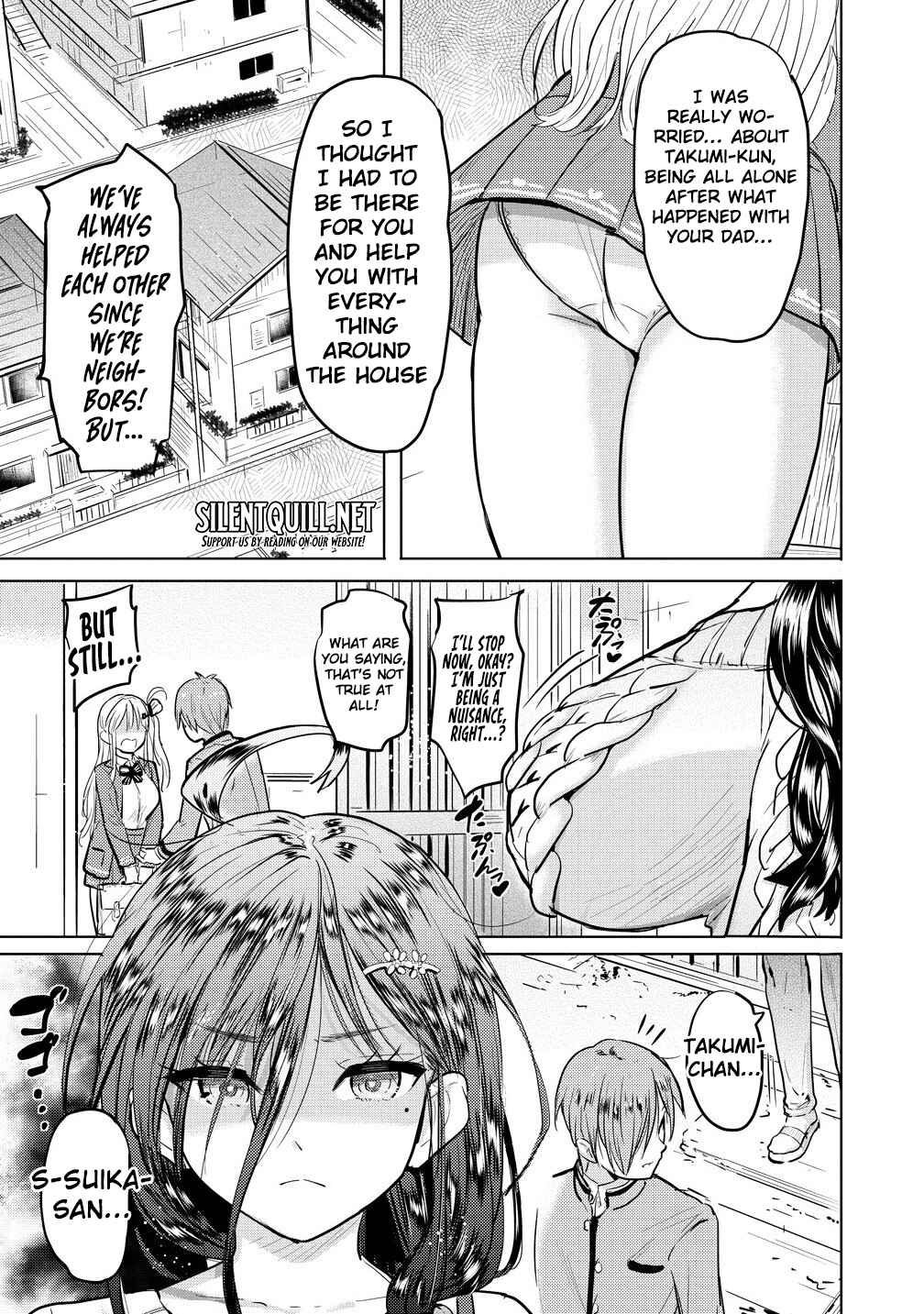 Page 9 Chapter 1 Yonin no Mama no Sei de Ore no Rabukome ga Mama Naranai