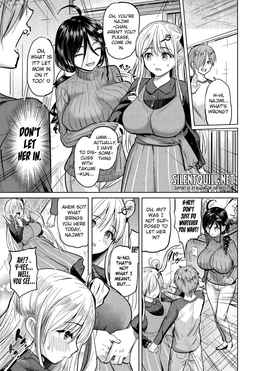 Page 18 Chapter 2 Yonin no Mama no Sei de Ore no Rabukome ga Mama Naranai
