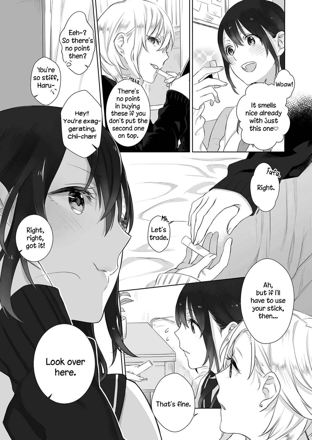 Page 6 Chapter 1 Dare ni mo Ienai Futarigoto