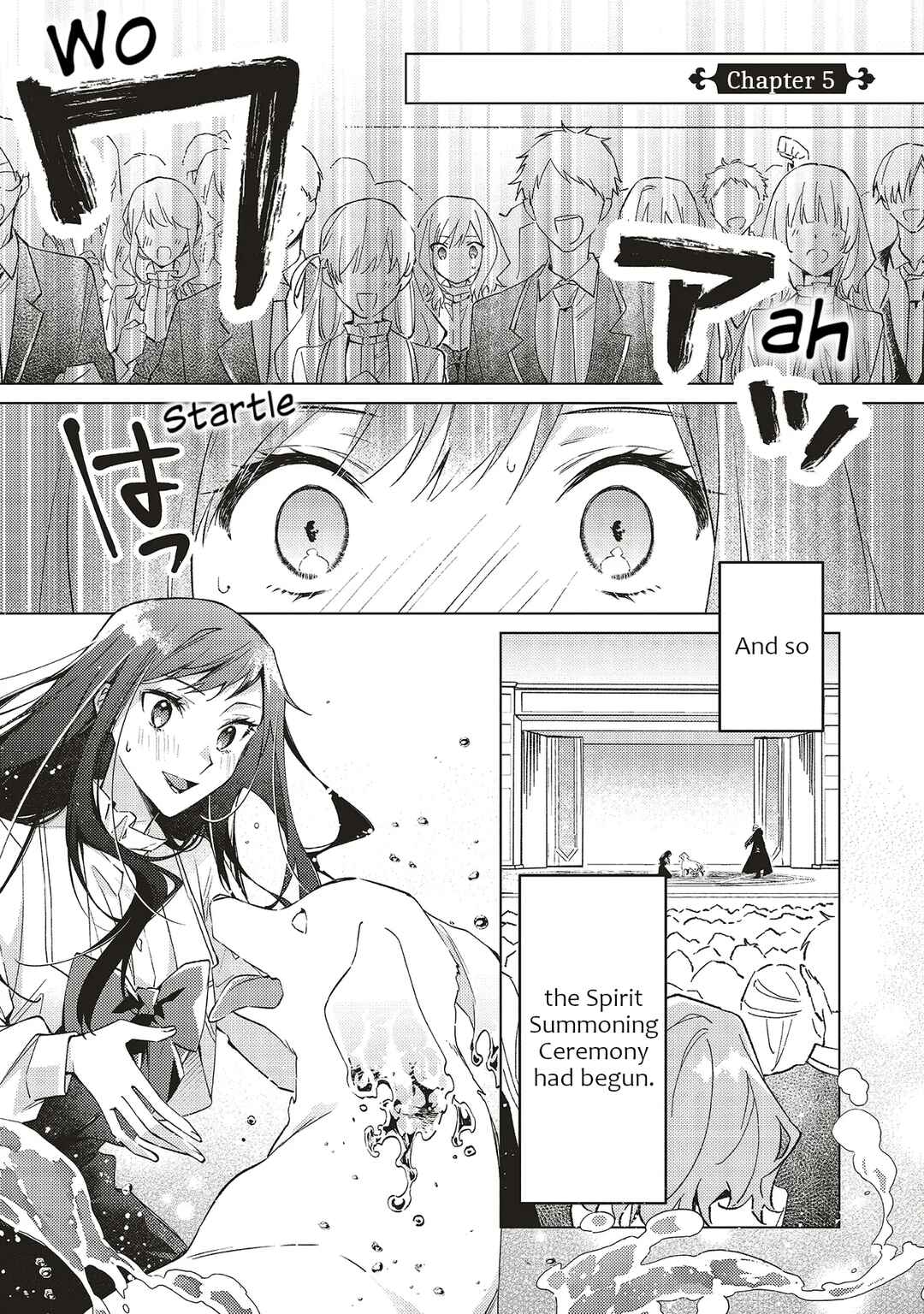 Page 1 Chapter 5 Gyakkou shita Akuyaku Reijou wa, Nazeka Maryoku wo Ushinatta node Shinsou no Reijou ni Narimasu: Seijo Anna no Monogatari