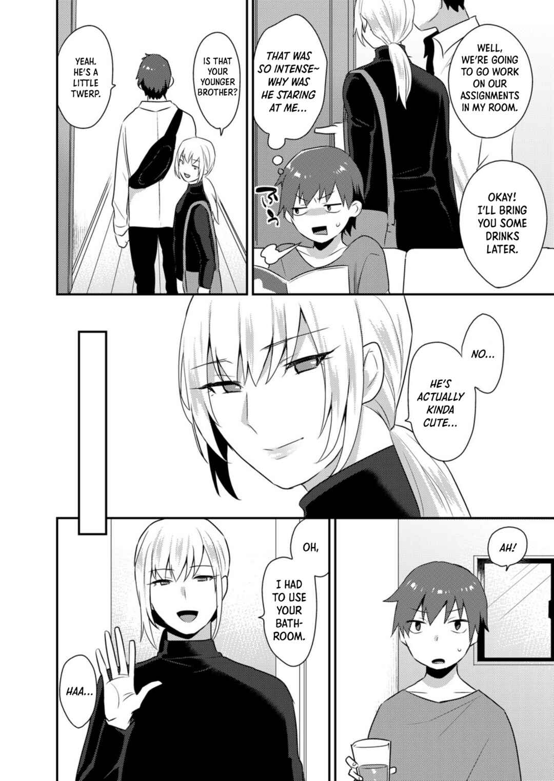 Page 5 Chapter 3 Dekkakute Mechakucha Eroi Onii-san