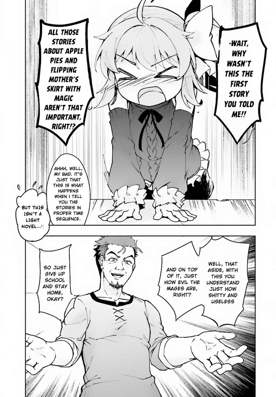 Page 38 Chapter 11 Kenshi wo Mezashite Nyuugaku shita no ni Mahou Tekisei 9999 nan desu kedo!?