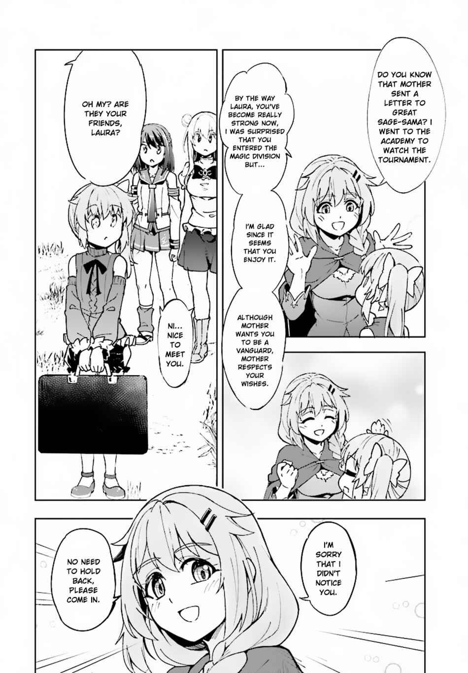 Page 9 Chapter 11 Kenshi wo Mezashite Nyuugaku shita no ni Mahou Tekisei 9999 nan desu kedo!?