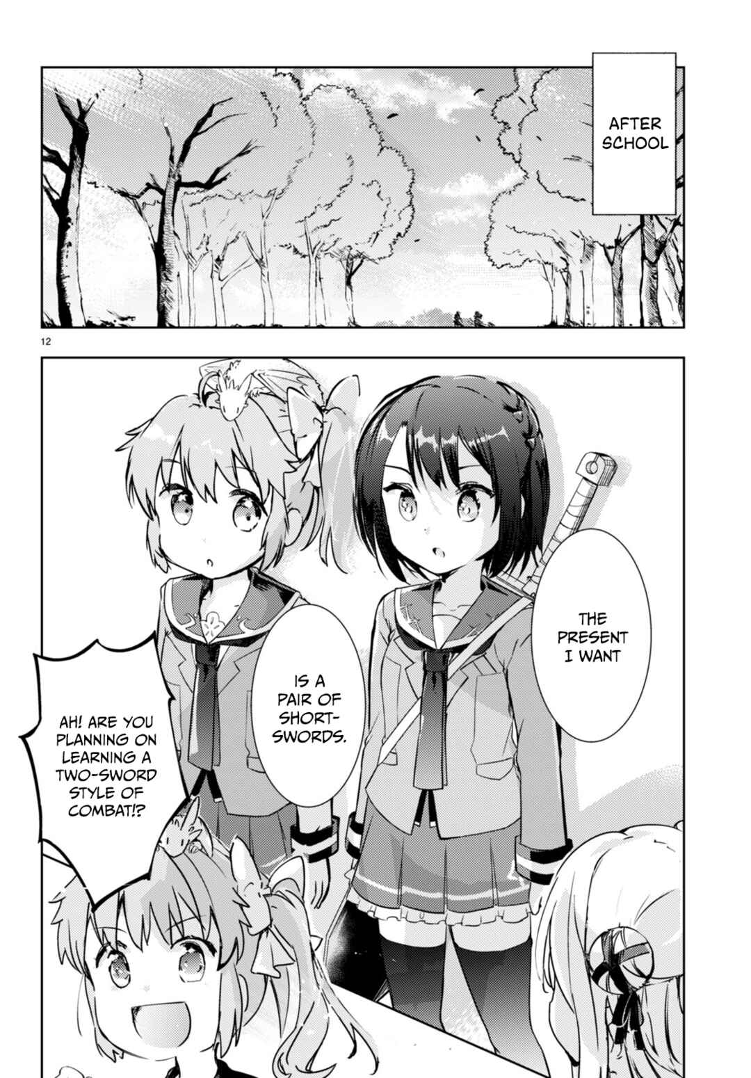 Page 12 Chapter 60 Kenshi wo Mezashite Nyuugaku shita no ni Mahou Tekisei 9999 nan desu kedo!?