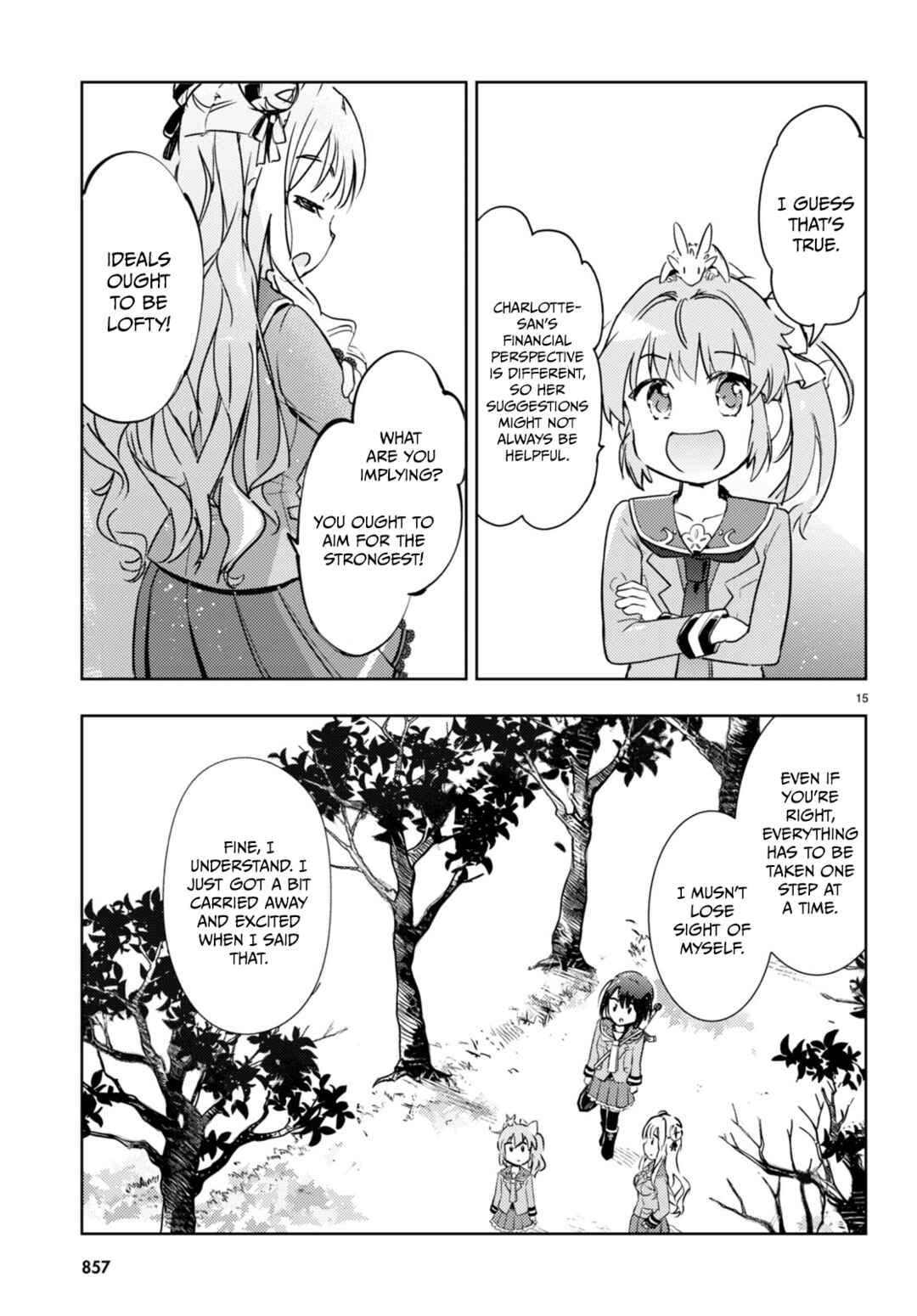 Page 15 Chapter 60 Kenshi wo Mezashite Nyuugaku shita no ni Mahou Tekisei 9999 nan desu kedo!?