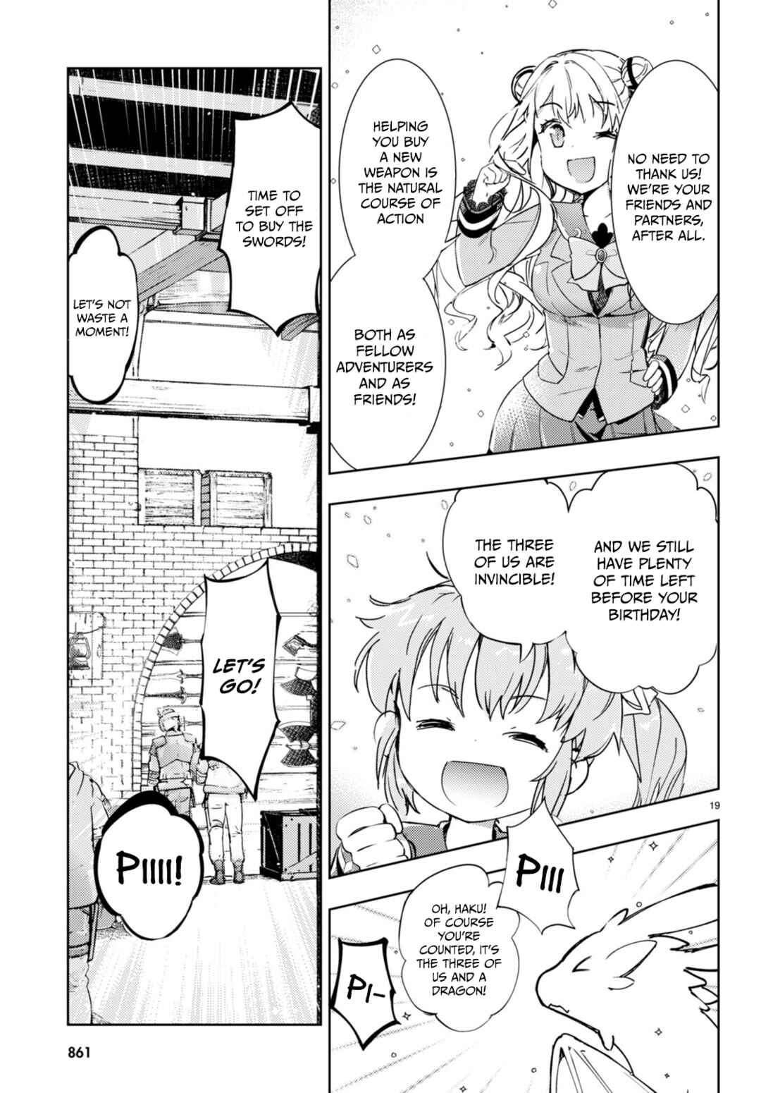 Page 19 Chapter 60 Kenshi wo Mezashite Nyuugaku shita no ni Mahou Tekisei 9999 nan desu kedo!?