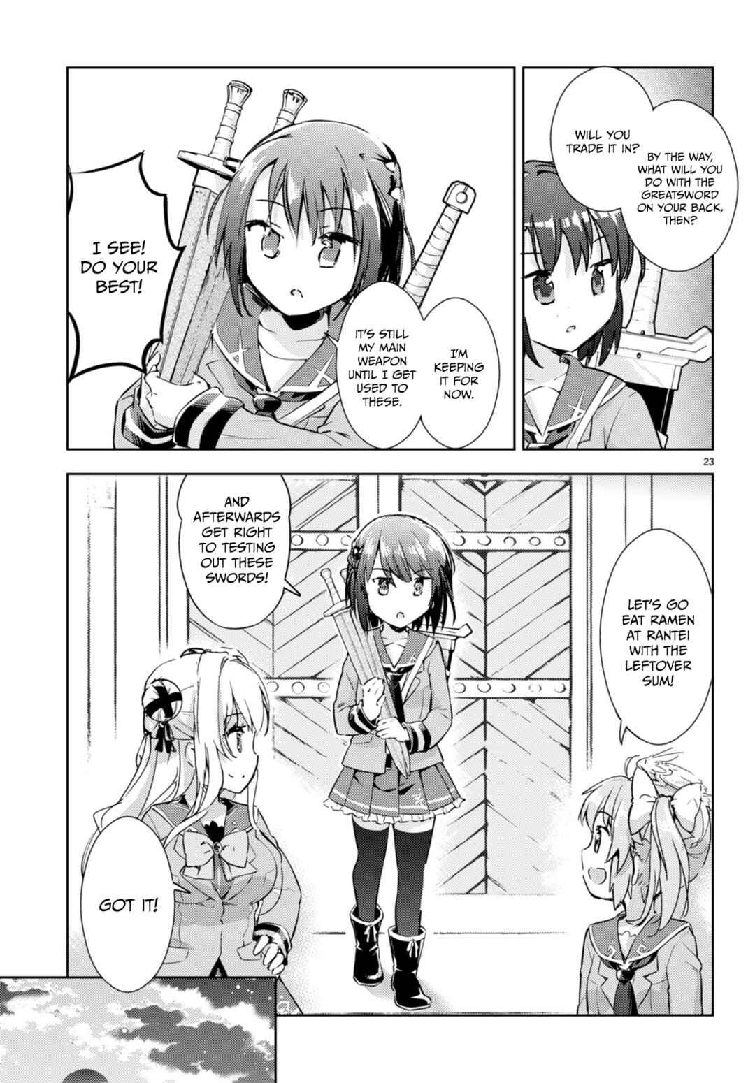 Page 23 Chapter 60 Kenshi wo Mezashite Nyuugaku shita no ni Mahou Tekisei 9999 nan desu kedo!?