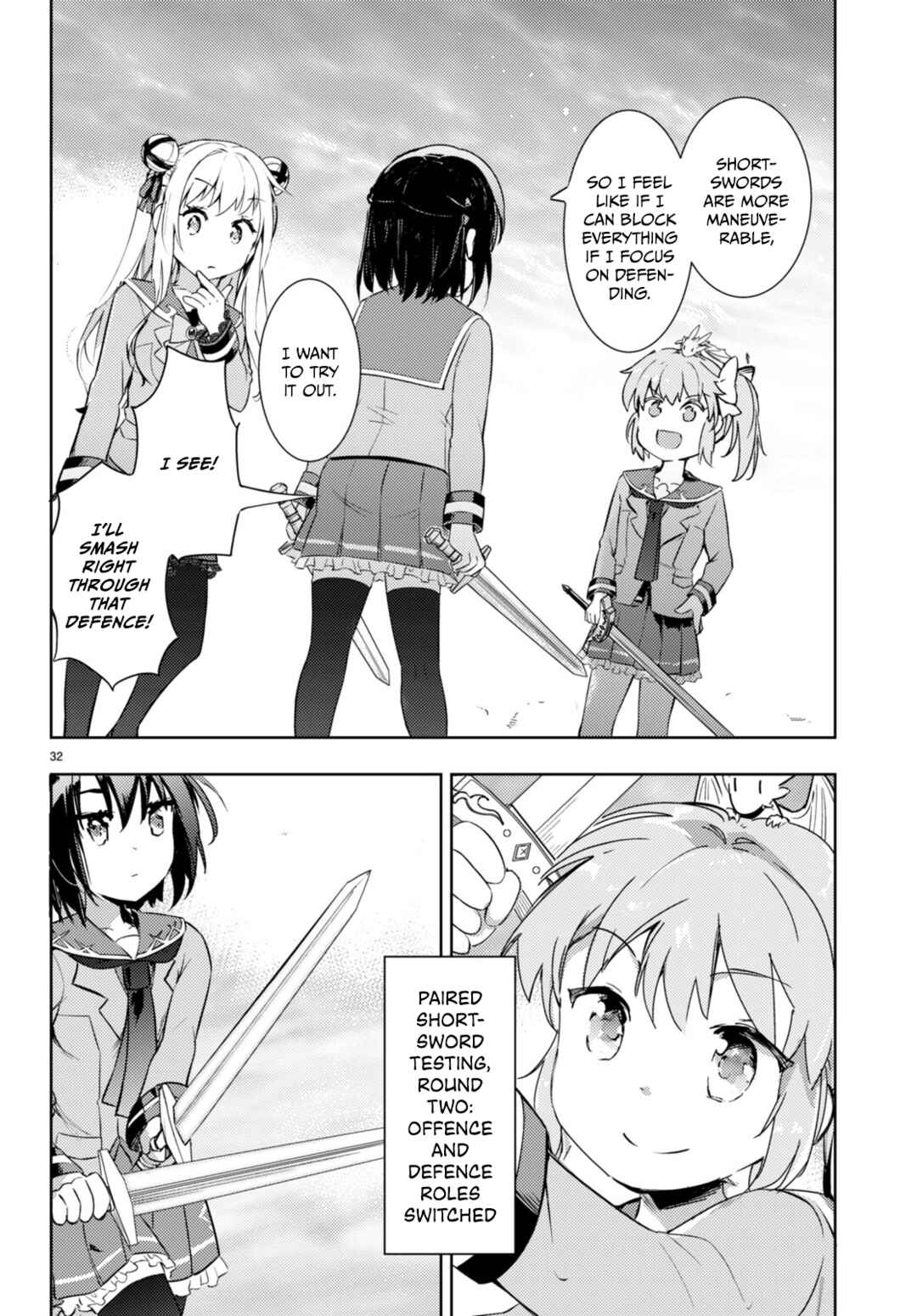 Page 32 Chapter 60 Kenshi wo Mezashite Nyuugaku shita no ni Mahou Tekisei 9999 nan desu kedo!?