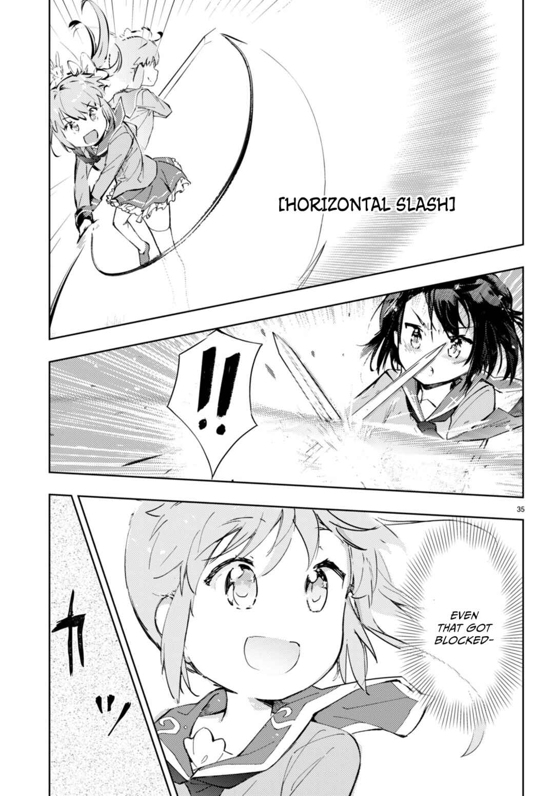 Page 35 Chapter 60 Kenshi wo Mezashite Nyuugaku shita no ni Mahou Tekisei 9999 nan desu kedo!?